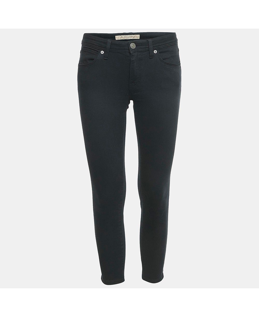 Pre-Owned Burberry Women's Brit Denim Skinny Cropped Jeans