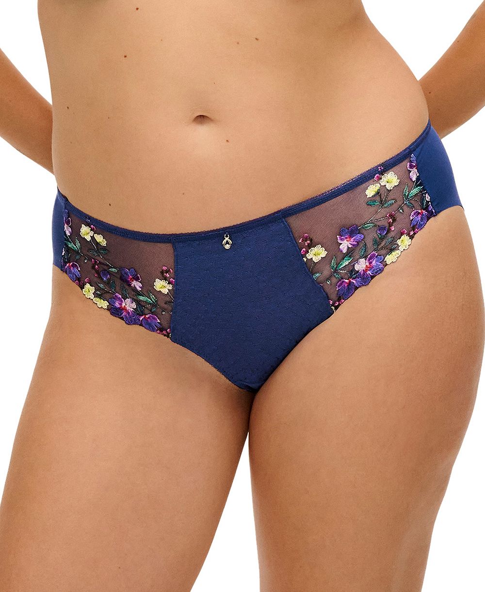 Fantasie Women's Low-Rise Floral-Print Embroidered Marie Panty