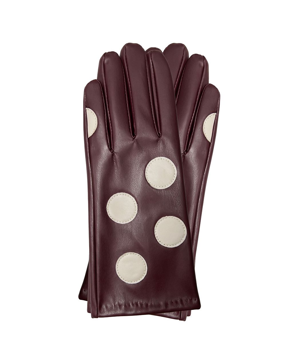 Marcus Adler Polka Dot Leather Glove