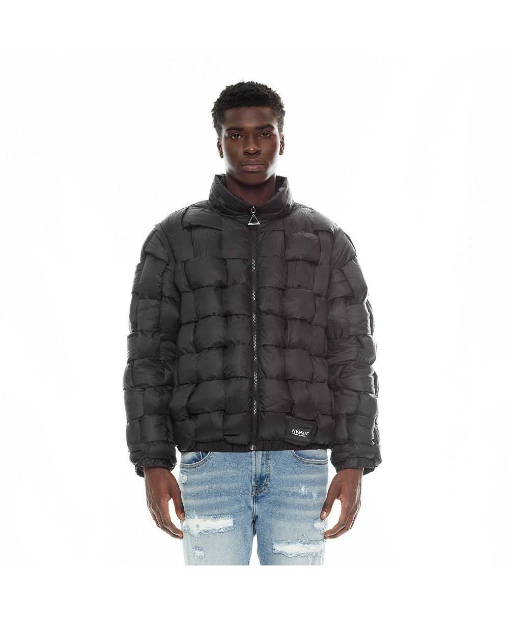 Hvman Chosen To Prevail x Cult Men's Quilted Nylon Puffer Jacket