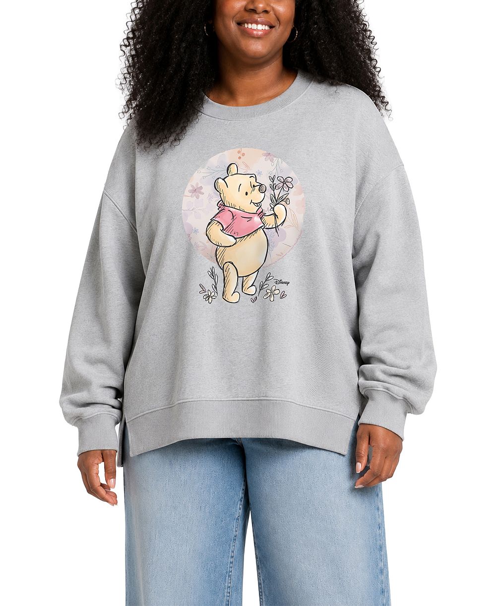 Худи с круглым вырезом и принтом Disney от Hybrid Apparel, размер Plus