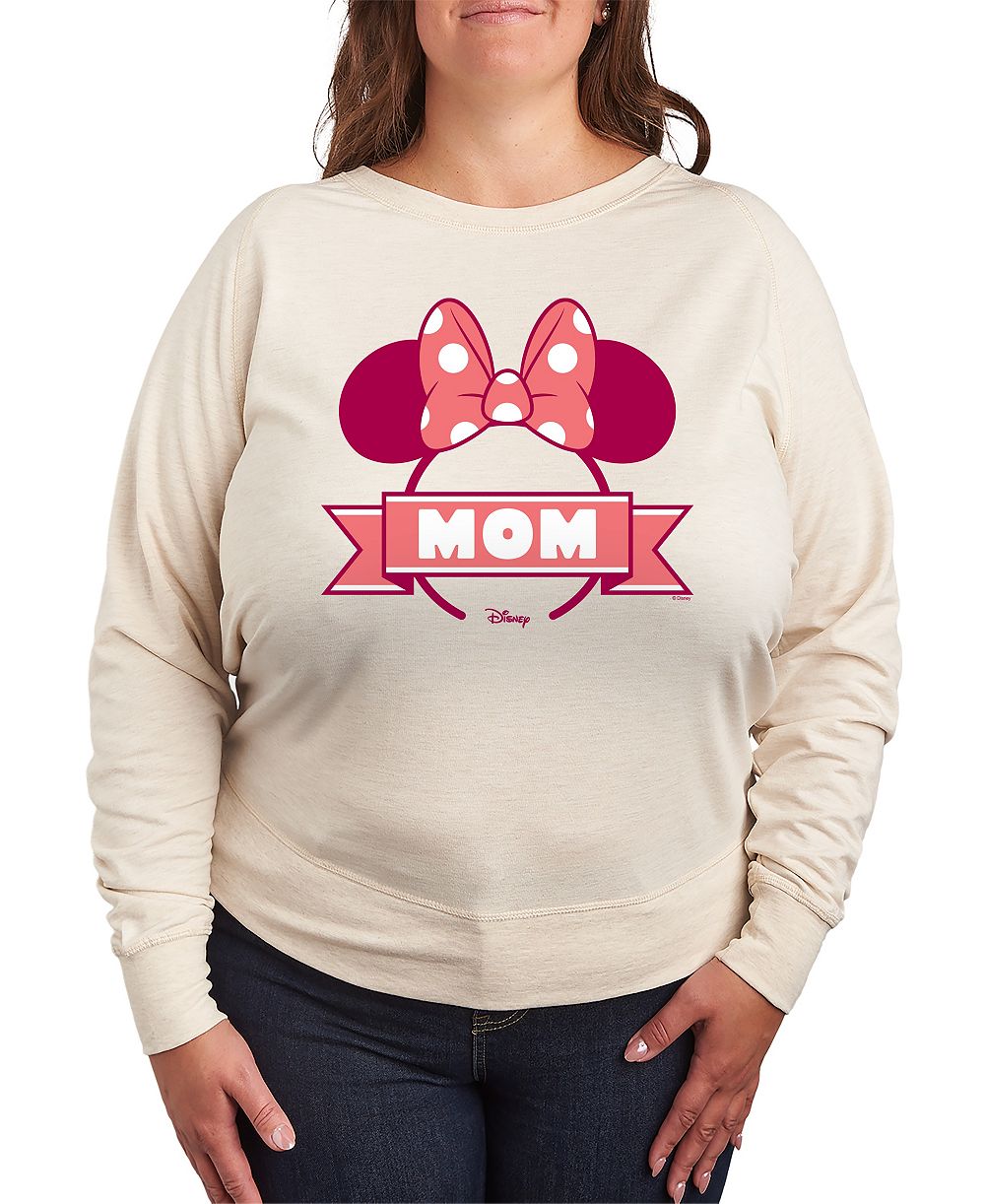 Hybrid Apparel Футболка с длинным рукавом и принтом Minnie Mouse Be Mine Xoxo большого размера