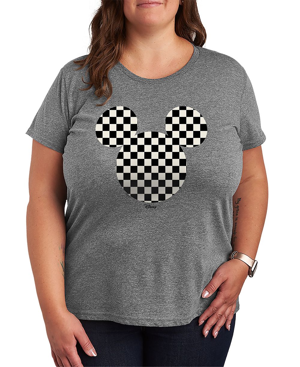 Hybrid Apparel Plus Size Mickey Mouse Graphic Short-Sleeve T-Shirt