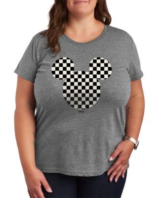 Hybrid Apparel Plus Size Mickey Mouse Graphic Short-Sleeve T-Shirt