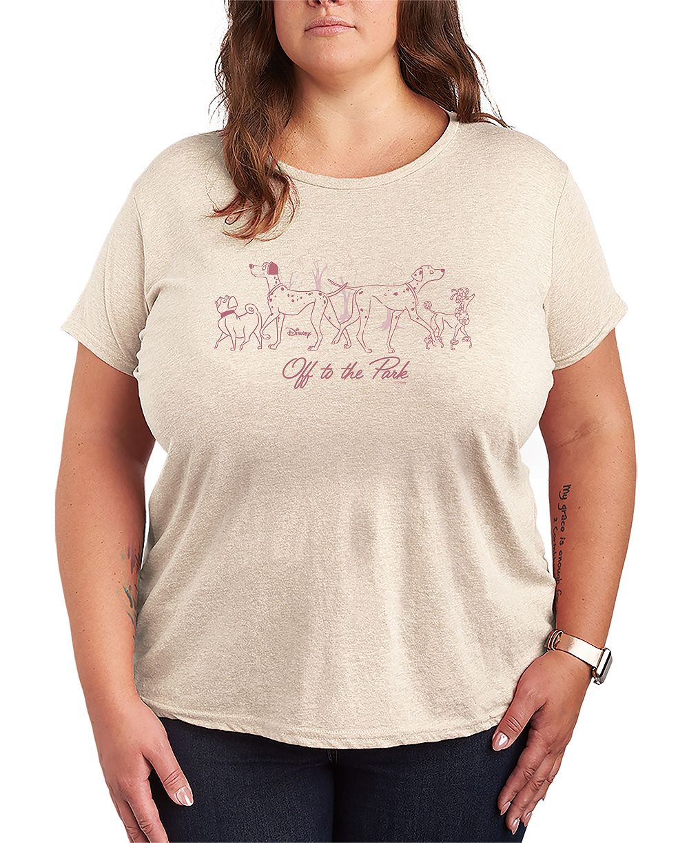 Футболка Hybrid Apparel Plus Size с коротким рукавом и графическим принтом Disney большого размера