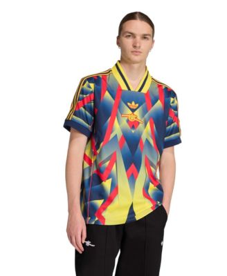 adidas Men's and Women's Arsenal Lifestyler Retro V-Neck T-Shirt
