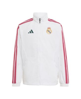 adidas Boys' and Girls' Anthem Full-Zip Mock-Neck Raglan-Sleeve Jacket