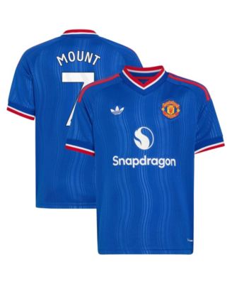 adidas Boys' and Girls' Manchester United Mason Mount 2026/27 Away Replica Jersey