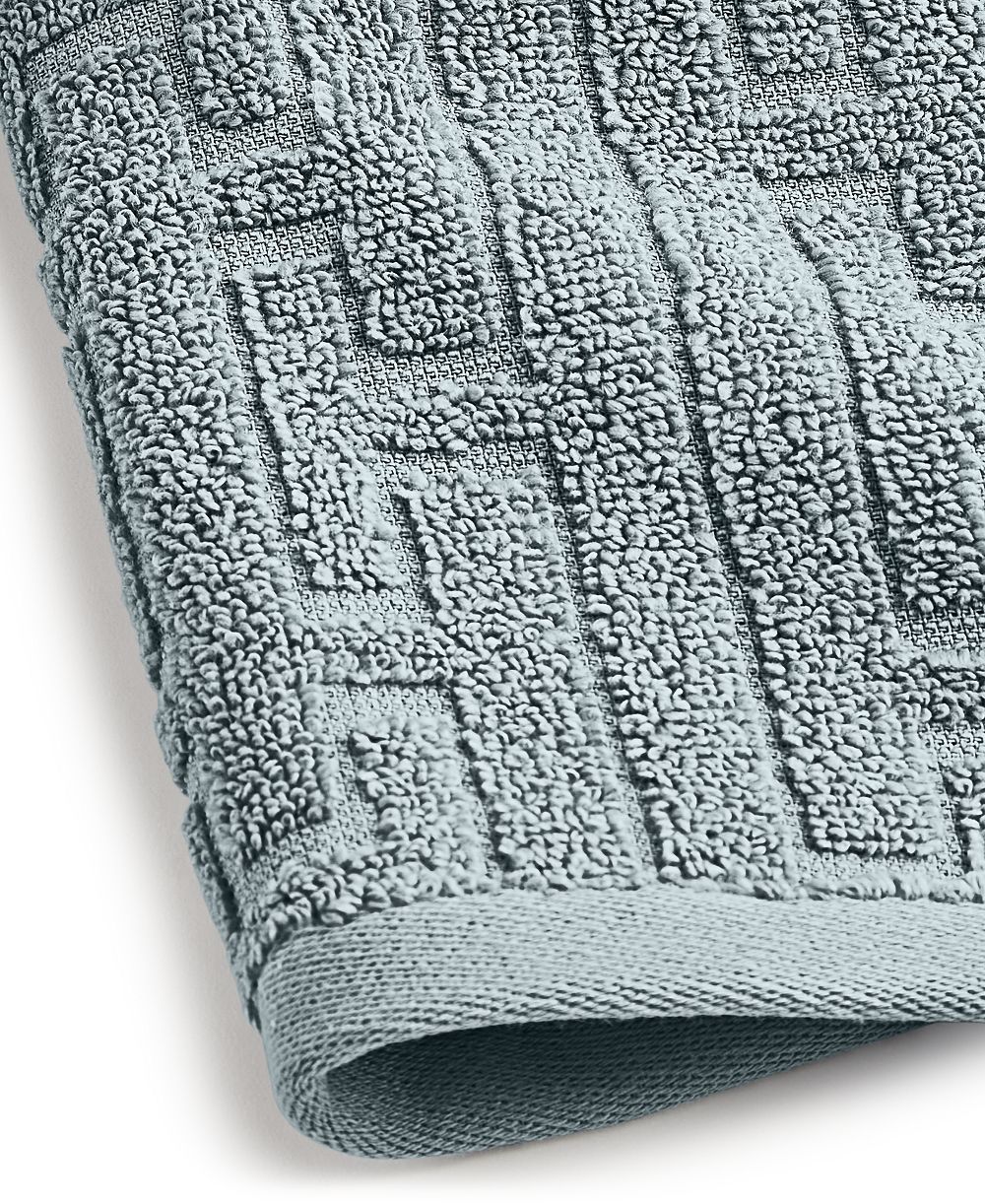 Hotel Collection Sculpted Chain-Link Wash Towel, 13" x 13", Exclusively at Macy’s