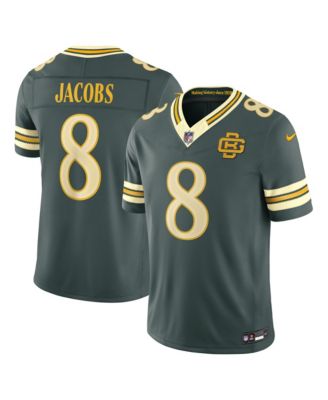 Nike Men's Josh Jacobs Green  Bay Packers 2026 Rivalries Collection Vapor F.U.S.E Stitched Limited Jersey