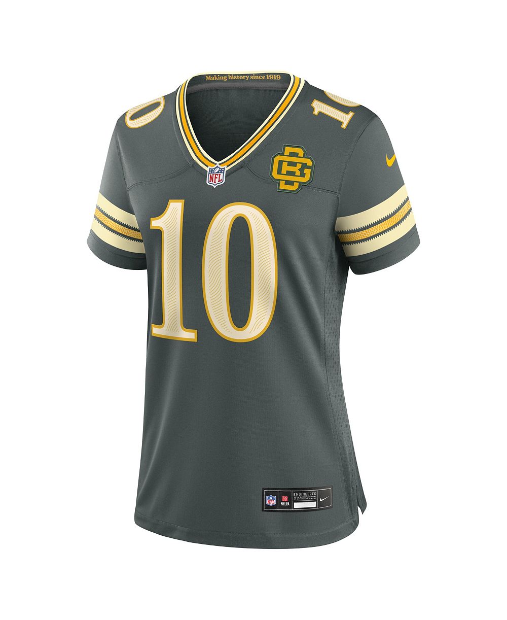 Nike Women's Jordan Love Green  Bay Packers 2026 Rivalries Collection Game Jersey