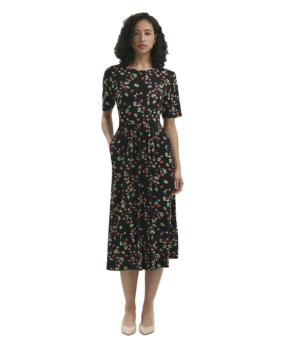 Женское миди-платье Finery London Kathryn с цветочным принтом из футболочной ткани