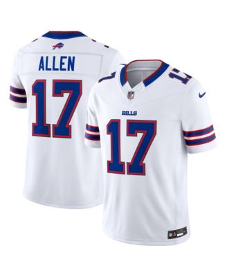 Nike Men's Josh Allen White Buffalo Bills Vapor F.U.S.E. Stitched Limited Jersey