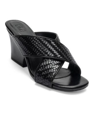 Prologue Shoes Women's Lavean Cross Strap Wedge Sandal