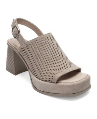 Beige suede