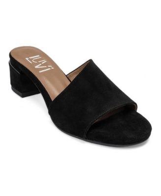 Black suede