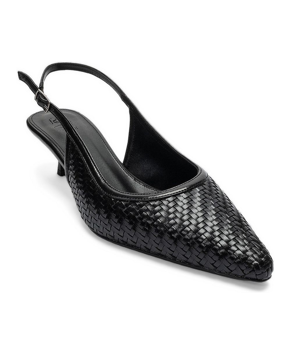 Prologue Shoes Women's Fendrix Kitten Heel Slingback Pump