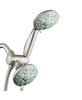 Satin nickel coral green