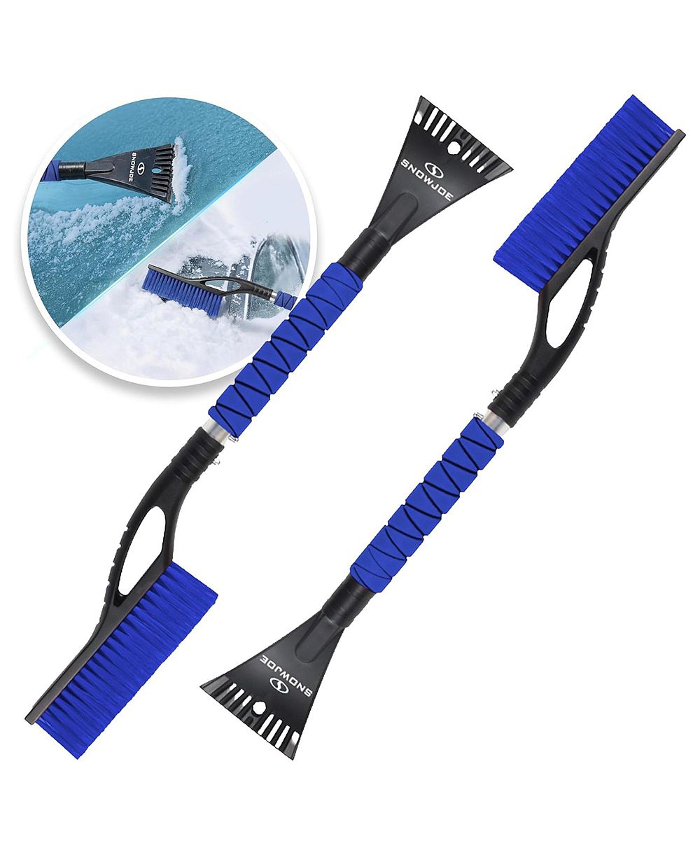 Snow Joe 27" Snow Brush and Ice Scraper for Car Windshield, 2 Pack, SJEG-SB27X2