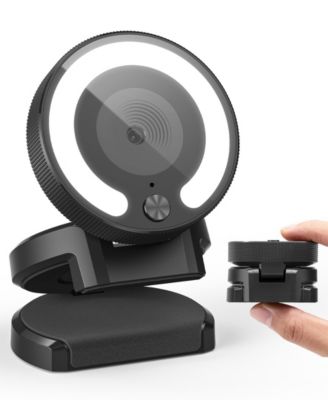 SUGIFT веб-камера с кольцевой подсветкой 4K Ultra-HD и автофокусом для ПК/Mac