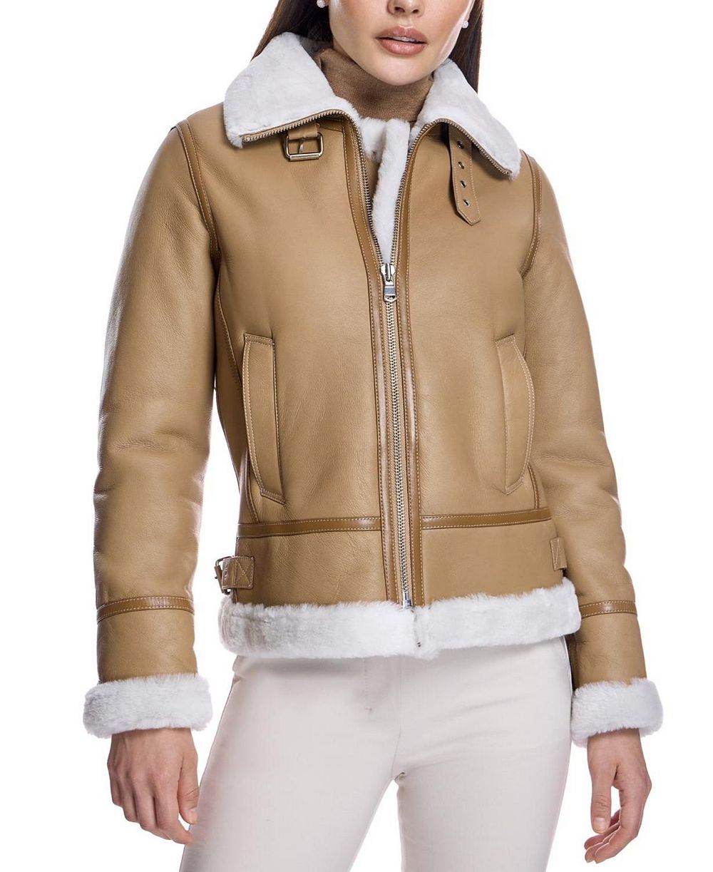 Julia & Stella By Maximilian Women's Shearling Jacket