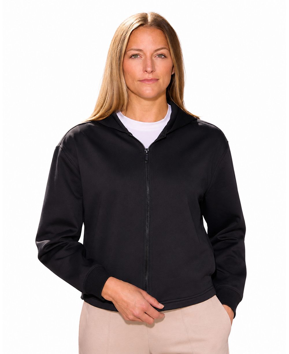Женское укороченное худи Spyder Juniper Full-Zip Cropped Scuba-Knit