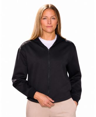 Spyder Women's Juniper Full-Zip Cropped Scuba-Knit Hoodie