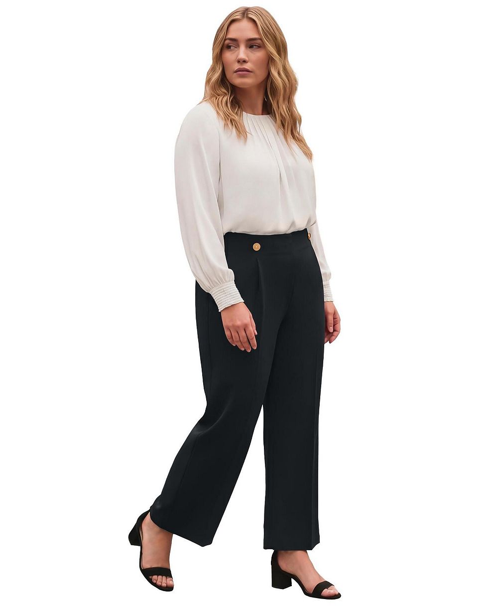 AVENUE Women's Cool Hand Wide Leg Trouser