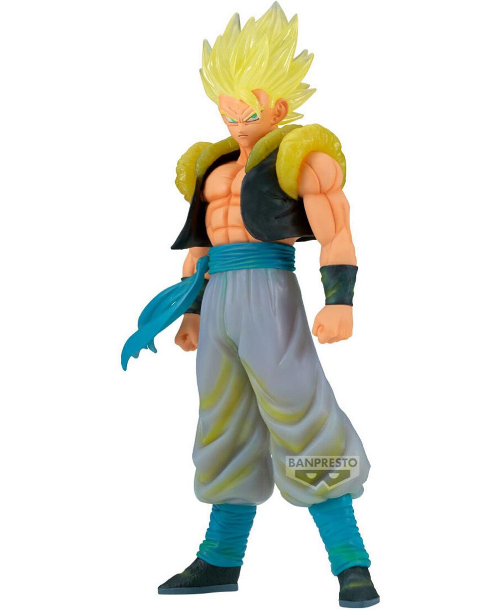 Banpresto Dragon Ball Гогета Супер Прозрачный 4,05" Полупрозрачная статуя в фиксированной позе, возраст 16+