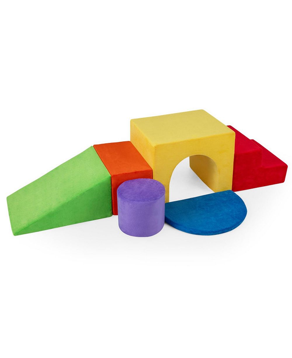 SUGIFT Soft Foam Climbing Block 6-Piece Play Set, Ages 3+