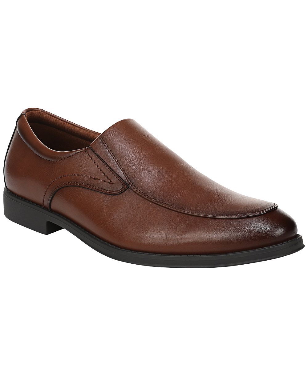 Dr. Scholl's Men's Stuart Round-Toe Faux Leather Loafers