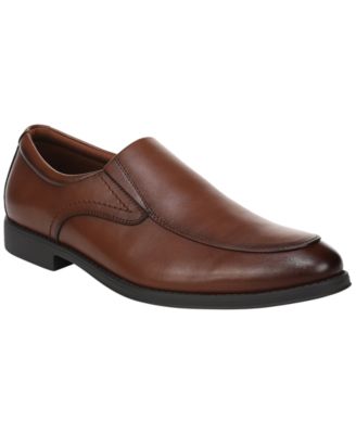 Dr. Scholl's Men's Stuart Round-Toe Faux Leather Loafers