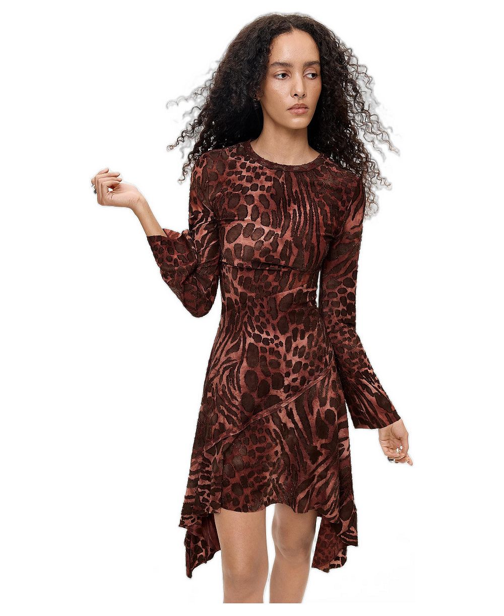 Женское короткое платье Desigual с ворсовым покрытием