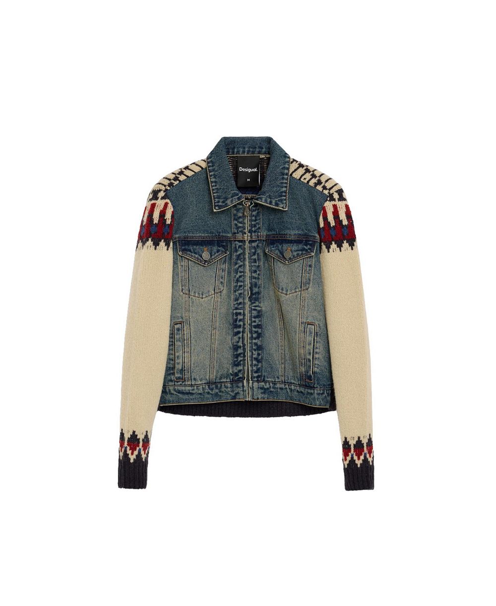 Desigual Women's Combined denim jacket