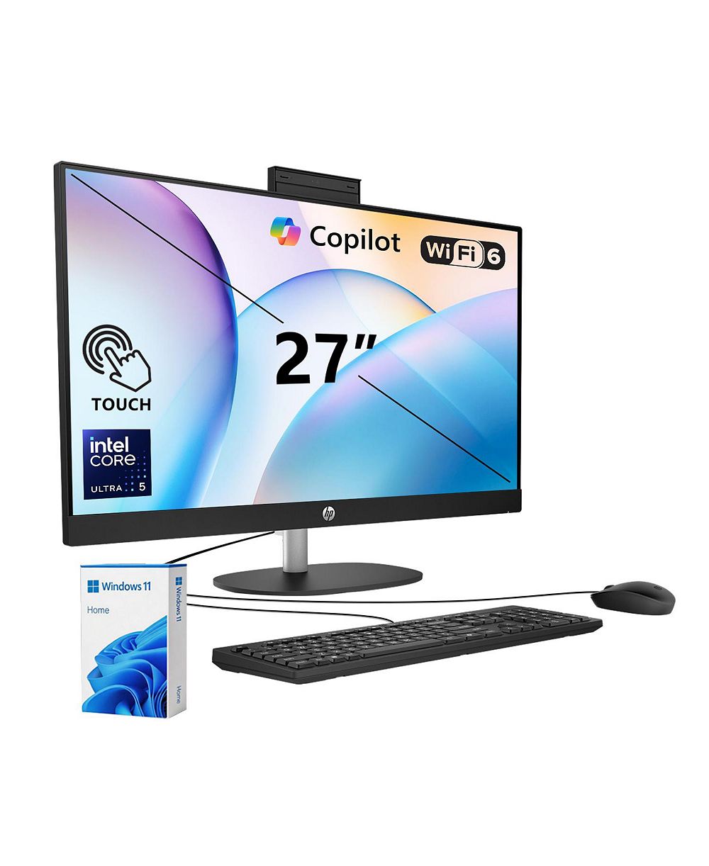 HP Essential 27-cr2000t 27" сенсорный моноблок с Intel Core Ultra 5 225U