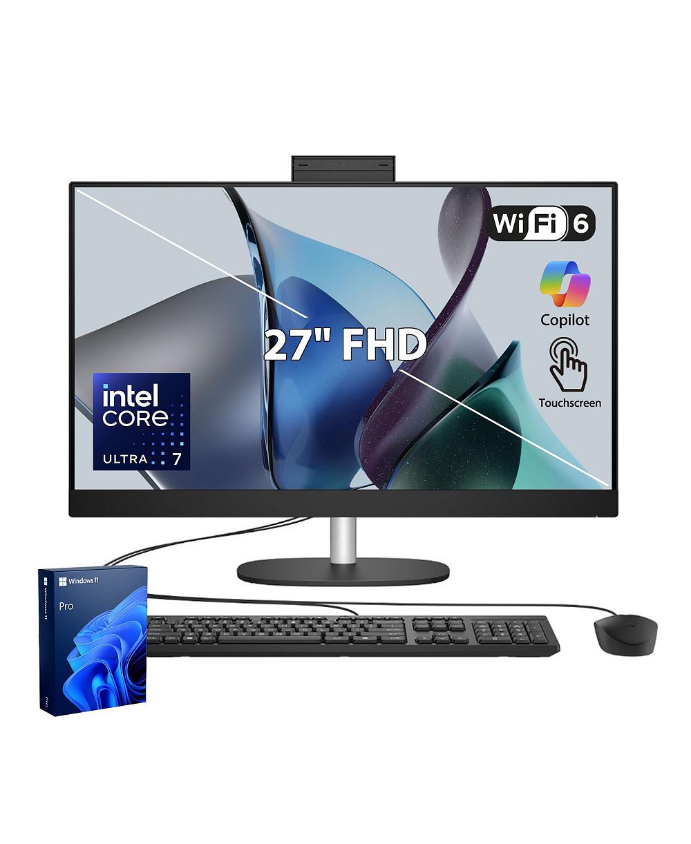 Моноблок HP Essential 27-cr2000t с сенсорным экраном 27" и Windows 11 Pro