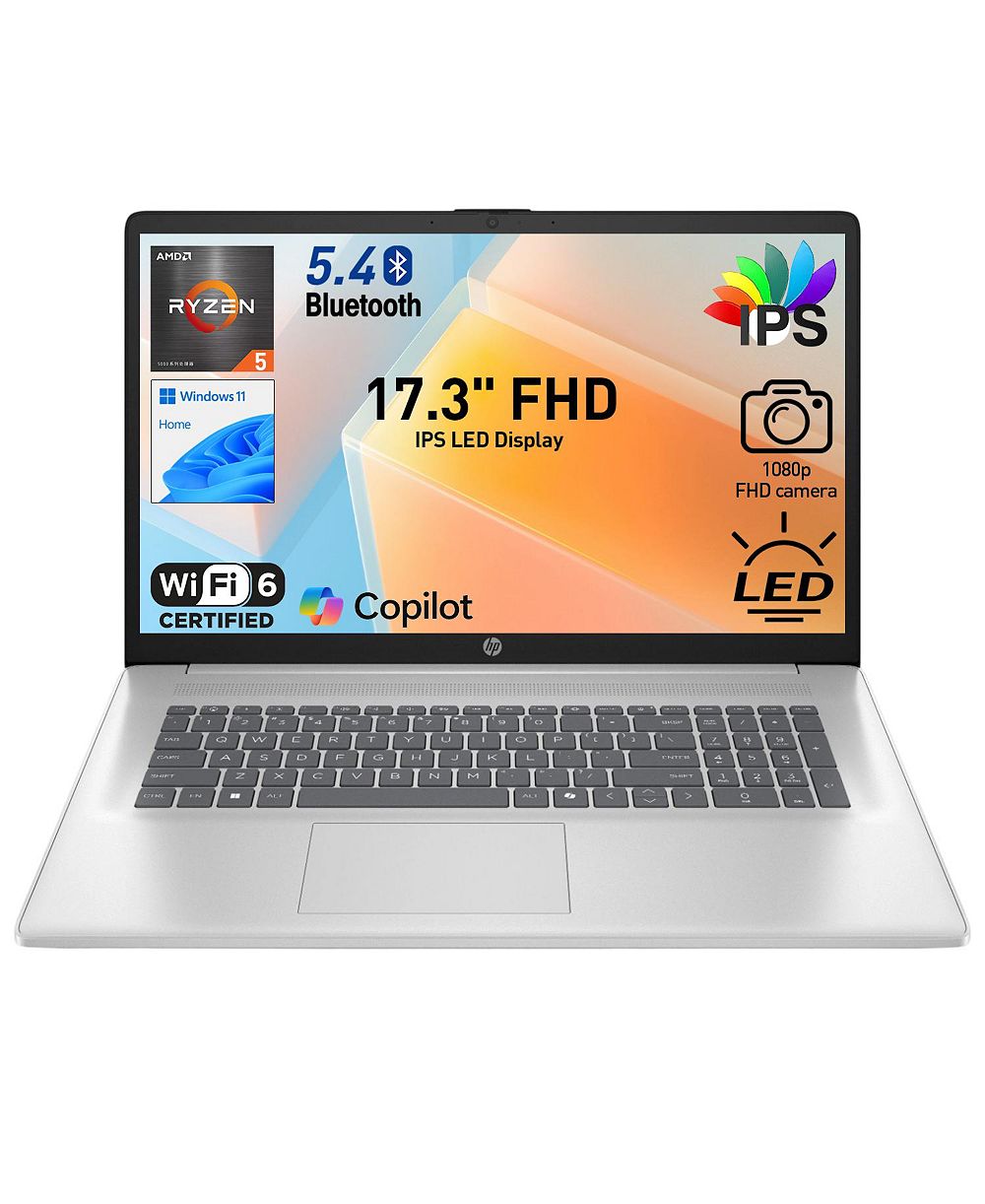 Ноутбук HP Essential 17.3" AMD Ryzen 5 7430U