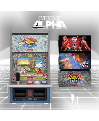 Bartop Arcade Alpha Street Fighter, 6 Built-In Game List