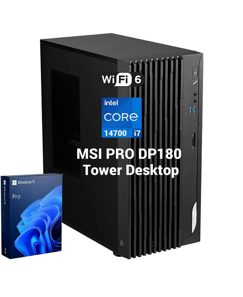 MSI PRO DP180 бизнес-система Tower, Intel Core i7-14700