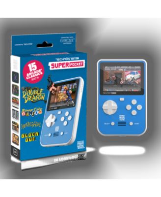 Atari Super Pocket Handheld Game Console, 50 Preloaded Games