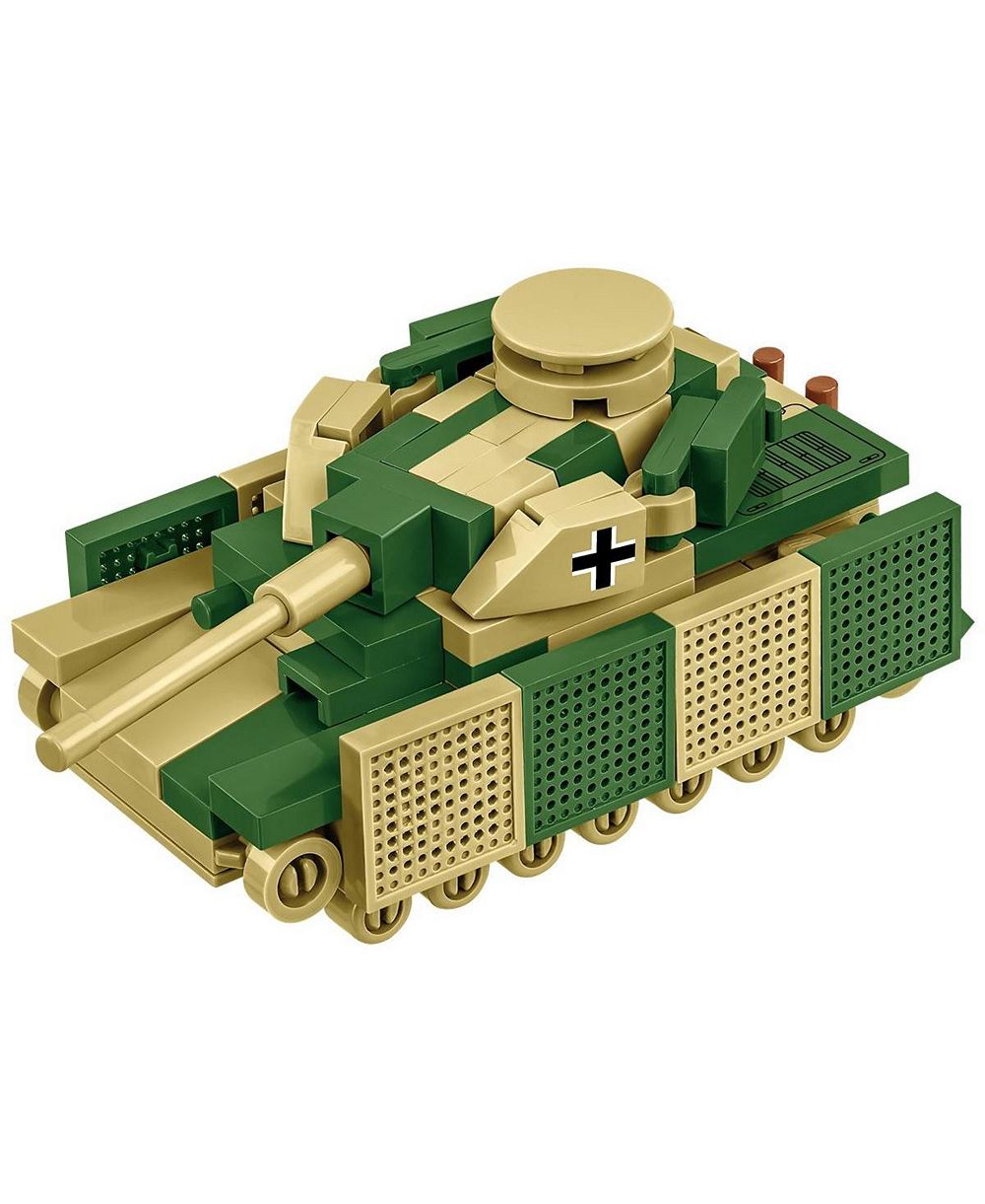 COBI Historical Collection WWII Panzer IV Ausf. J Вращающаяся башня, 128 деталей, возраст 6+