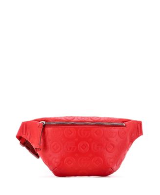 Pre-Owned Gucci детская сумка-кроссбоди из тисненой кожи, 9" Ш x 5" В x 2" Г