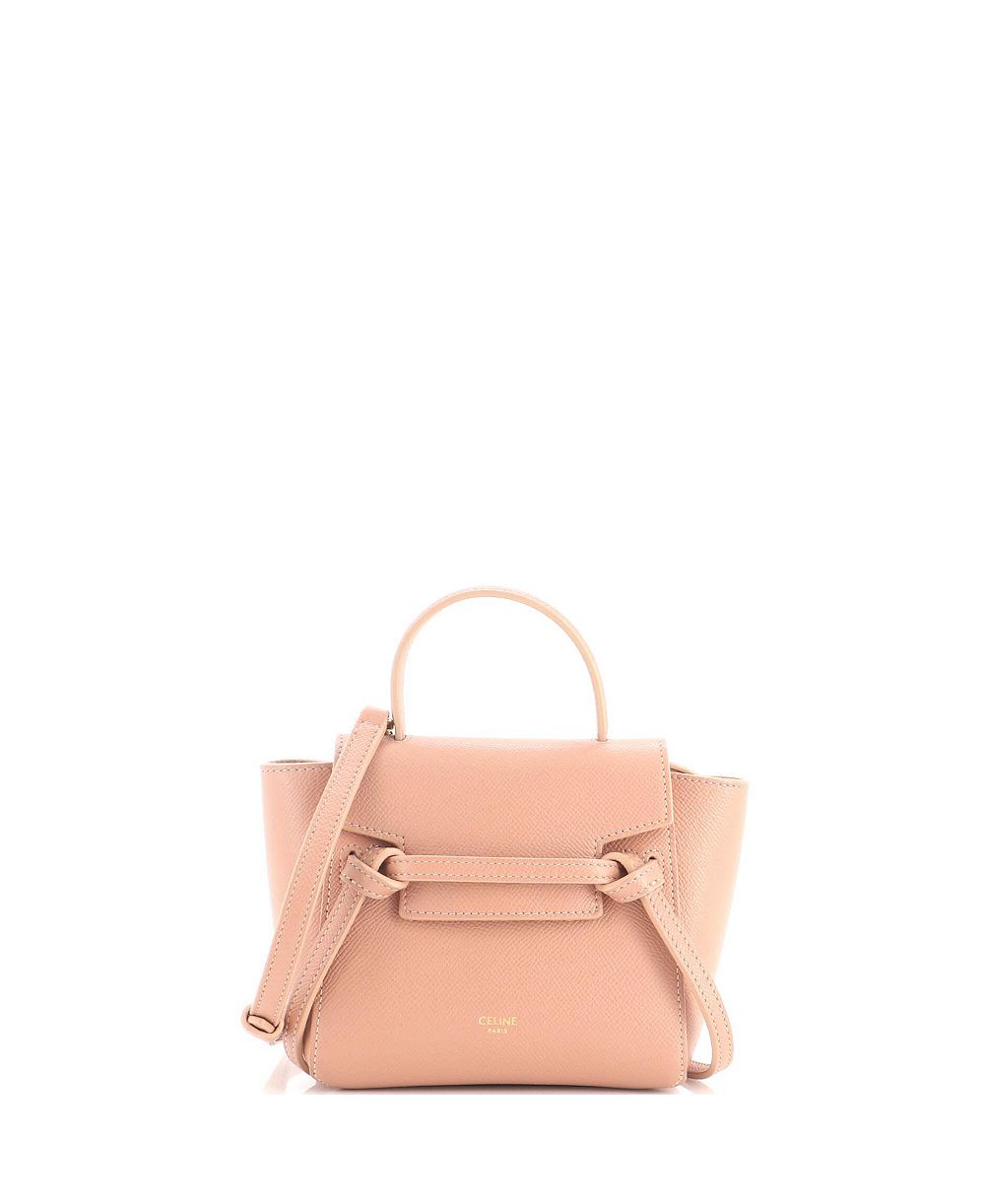 Pre-Owned Celine Pico Belt Bag Textured Leather