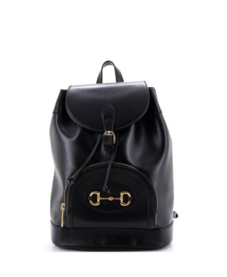 Pre-Owned Gucci рюкзак из кожи с фурнитурой Horsebit 1955
