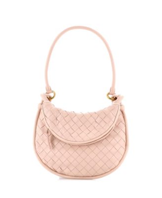 Pre-Owned Bottega Veneta маленькая сумка через плечо Gemelli из кожи Intrecciato