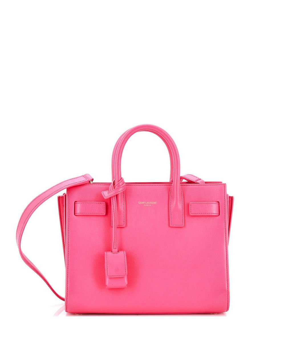 Pre-Owned Saint Laurent маленькая кожаная сумка Nano Sac de Jour