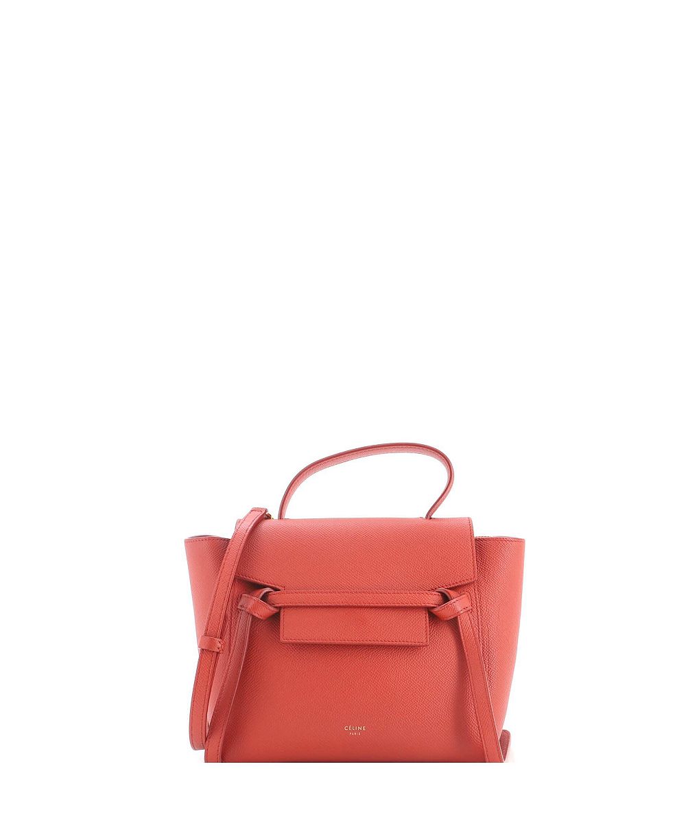 Pre-Owned Celine Nano Belt Bag Textured Leather