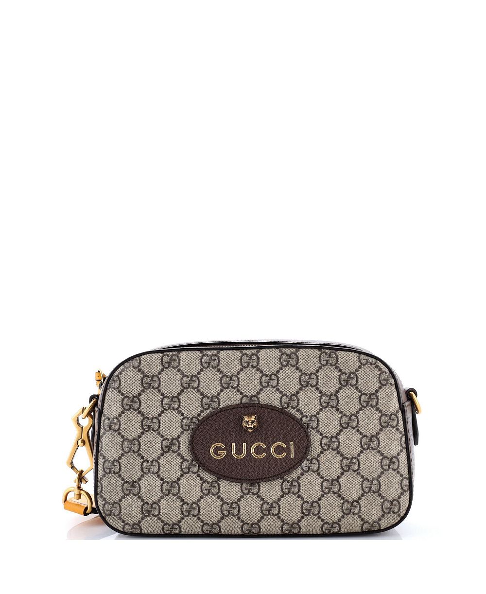 Pre-Owned Gucci Винтажная сумка-мессенджер для камеры Neo Vintage GG из покрытого канваса