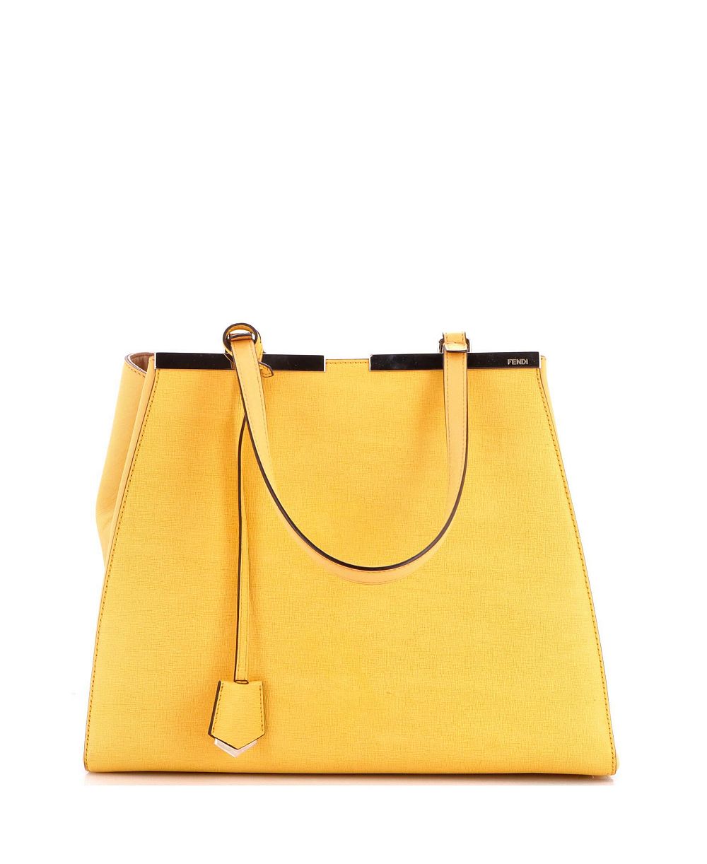 Pre-Owned Fendi Large 3Jours Bag Leather
