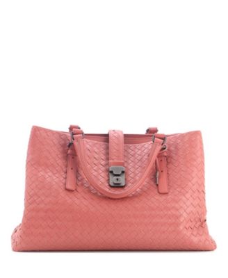 Средняя сумка Bottega Veneta Roma из кожи Intrecciato Nappa, б/у